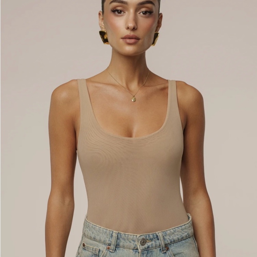 JLUXLABEL Tan tank top